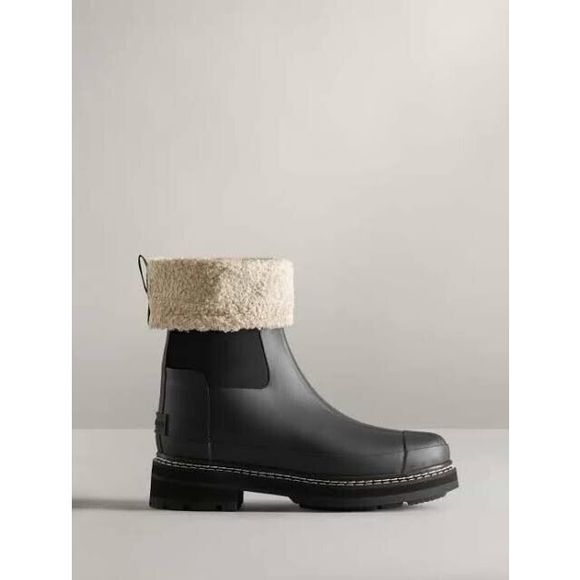Free People Hunter Refined Sherpa Wellies Size UK 6. Sh4 - Picture 2 of 15